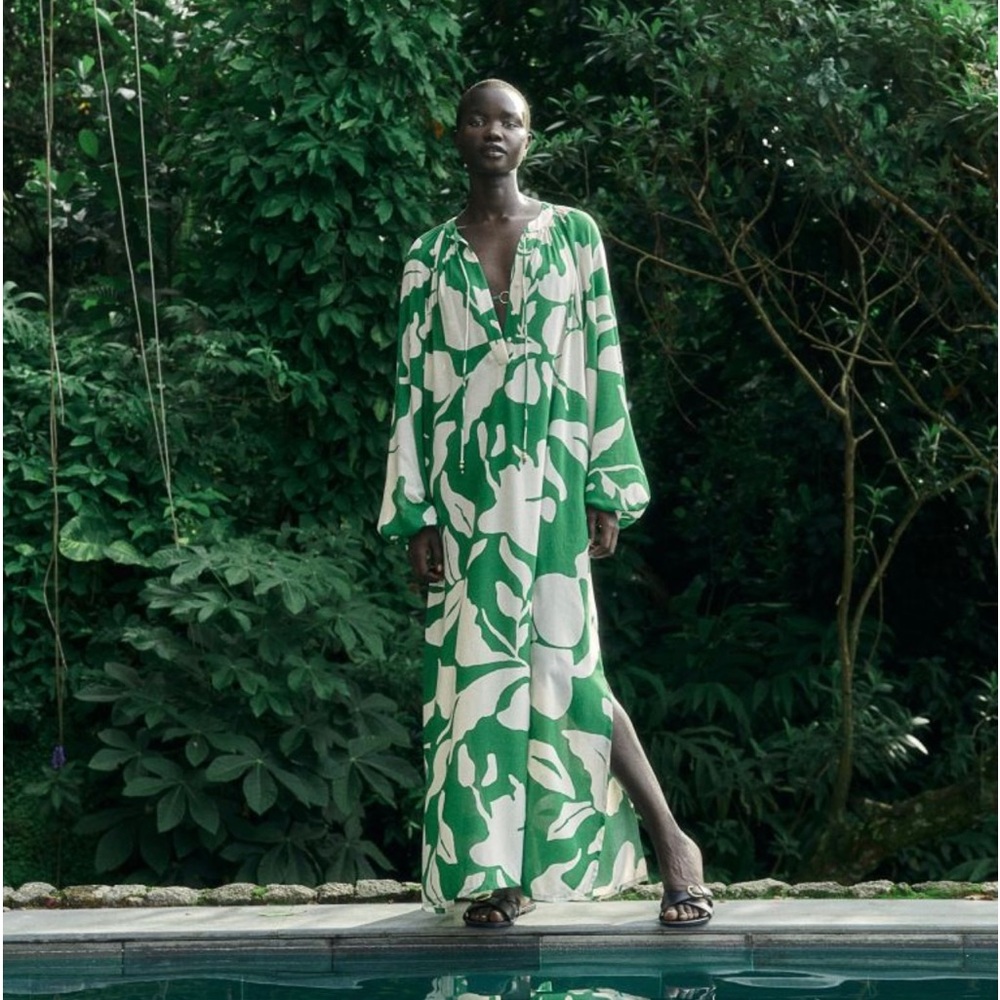 H&M Caftan Dress S NWT